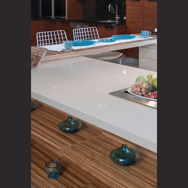 Belenco Carola White Mutfak Tezgahı Renk ve Doku Detayı
