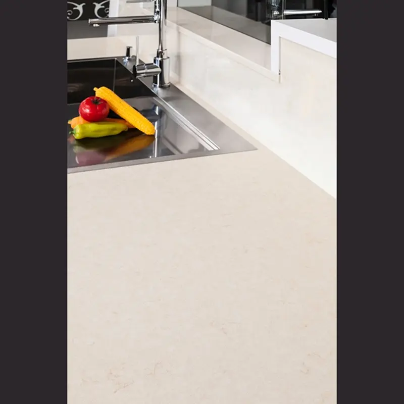 Belenco Polar White Mutfak Tezgahı Plaka Görünümü