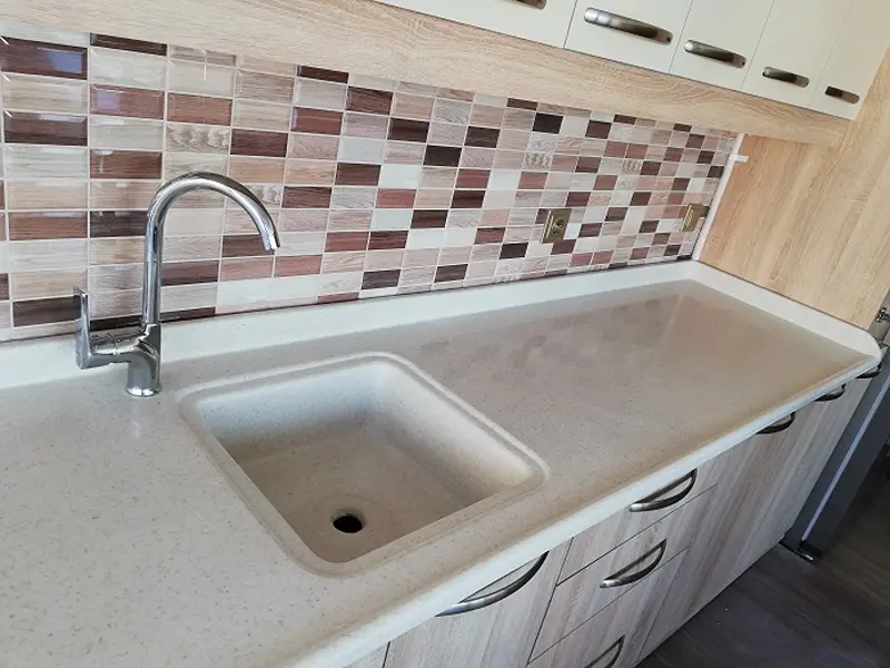 Küçükçekmece mermerit tezgah - Gramer LTD