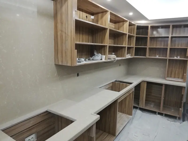 Belenco Mocca Mousse Mutfak Tezgahı Plaka Görünümü