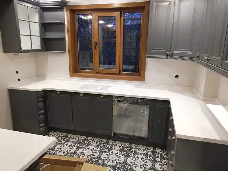 Belenco Kashmir White Tezgah Montaj Detayı